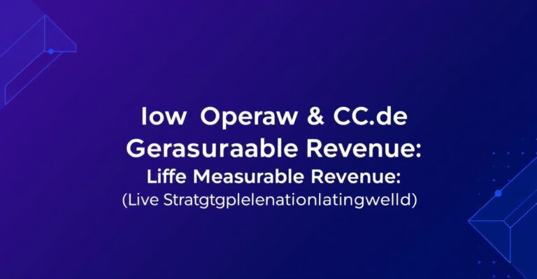 How OpenClaw & Claude AI Code Generate Measurable Revenue: A Live Strategic Implementation Framework