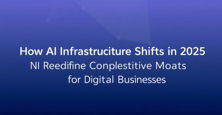 How AI Infrastructure Shifts in 2025 Will Redefine Competitive Moats for Digital Businesses