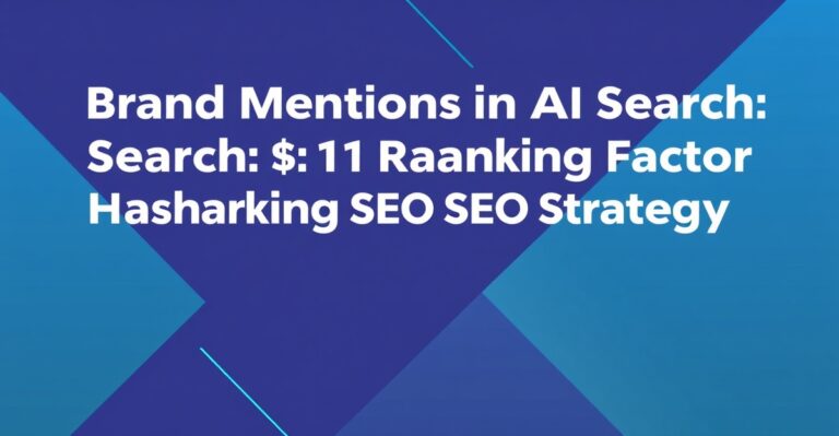 Brand Mentions in AI Search: The #1 Ranking Factor Reshaping SEO Strategy